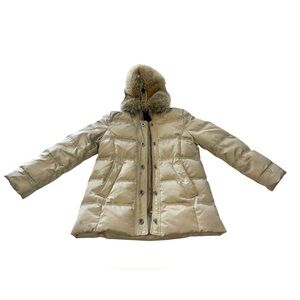 COACH Puffy Jacket with fur trim on hood